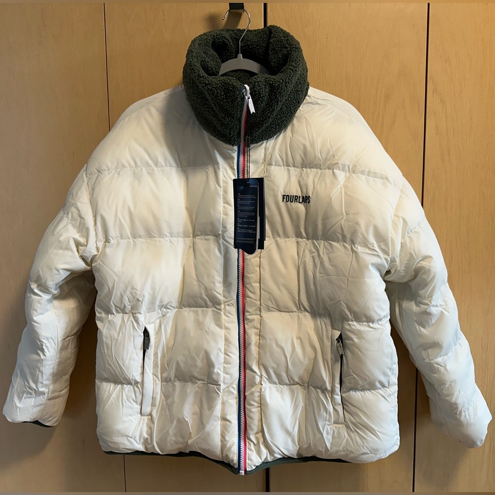 Fourlaps Polar Quilted Reversible Puffer Jacket - NWT